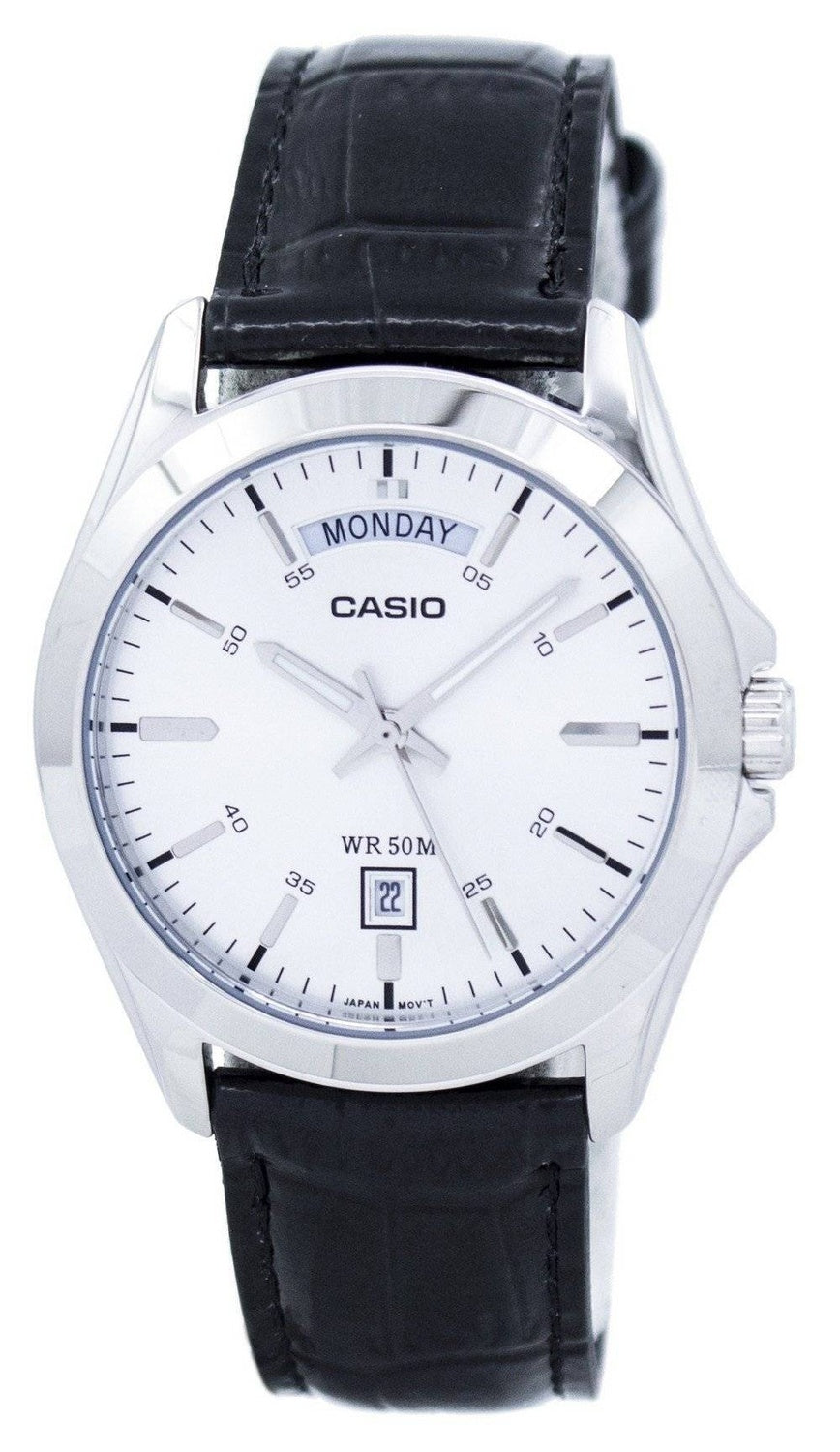 Casio Analog Silver Urtavla MTP-1370L-7AVDF MTP-1370L-7AV herrklocka