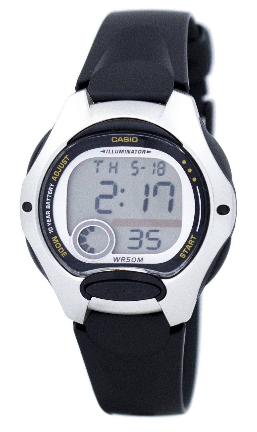 Casio Digital Sports Illuminator LW-200-1AVDF LW200-1AVDF Damklocka