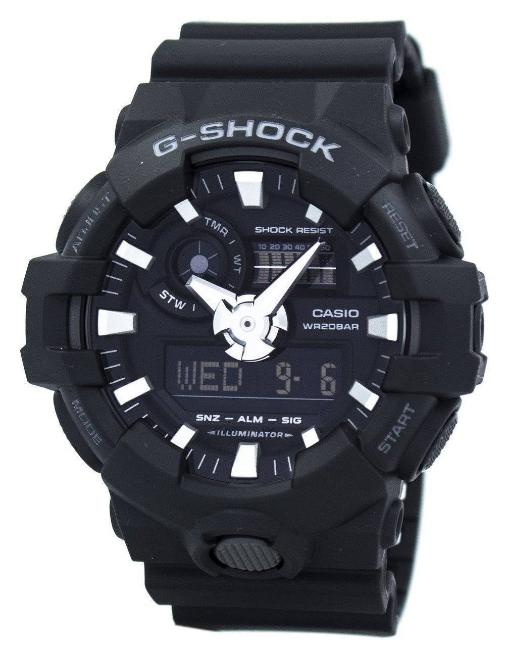 Casio G-Shock Analog Digital GA-700-1B GA700-1B herrklocka
