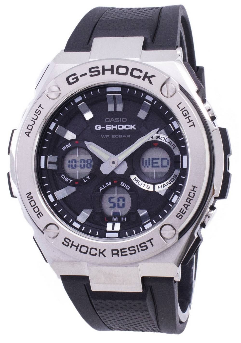 Casio G-Shock G-STEEL Analog-Digital World Time GST-S110-1A GSTS110-1A herrklocka