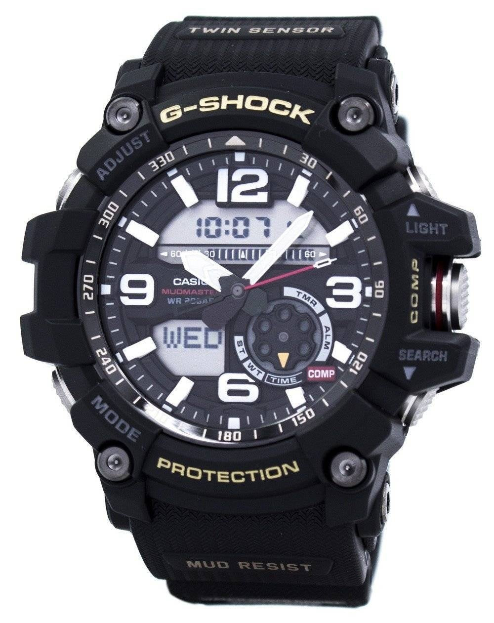 Casio G-Shock MUDMASTER Twin Sensor GG-1000-1A GG1000-1A herrklocka
