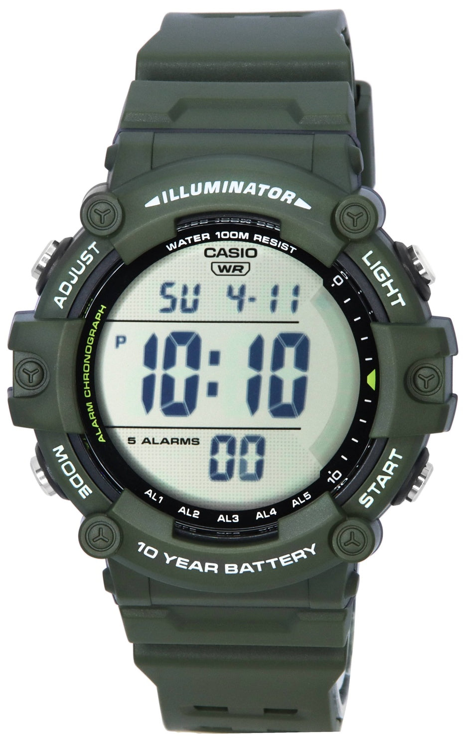 Casio Standard Digital Quartz AE-1500WHX-3A AE1500WHX-3 100M herrklocka