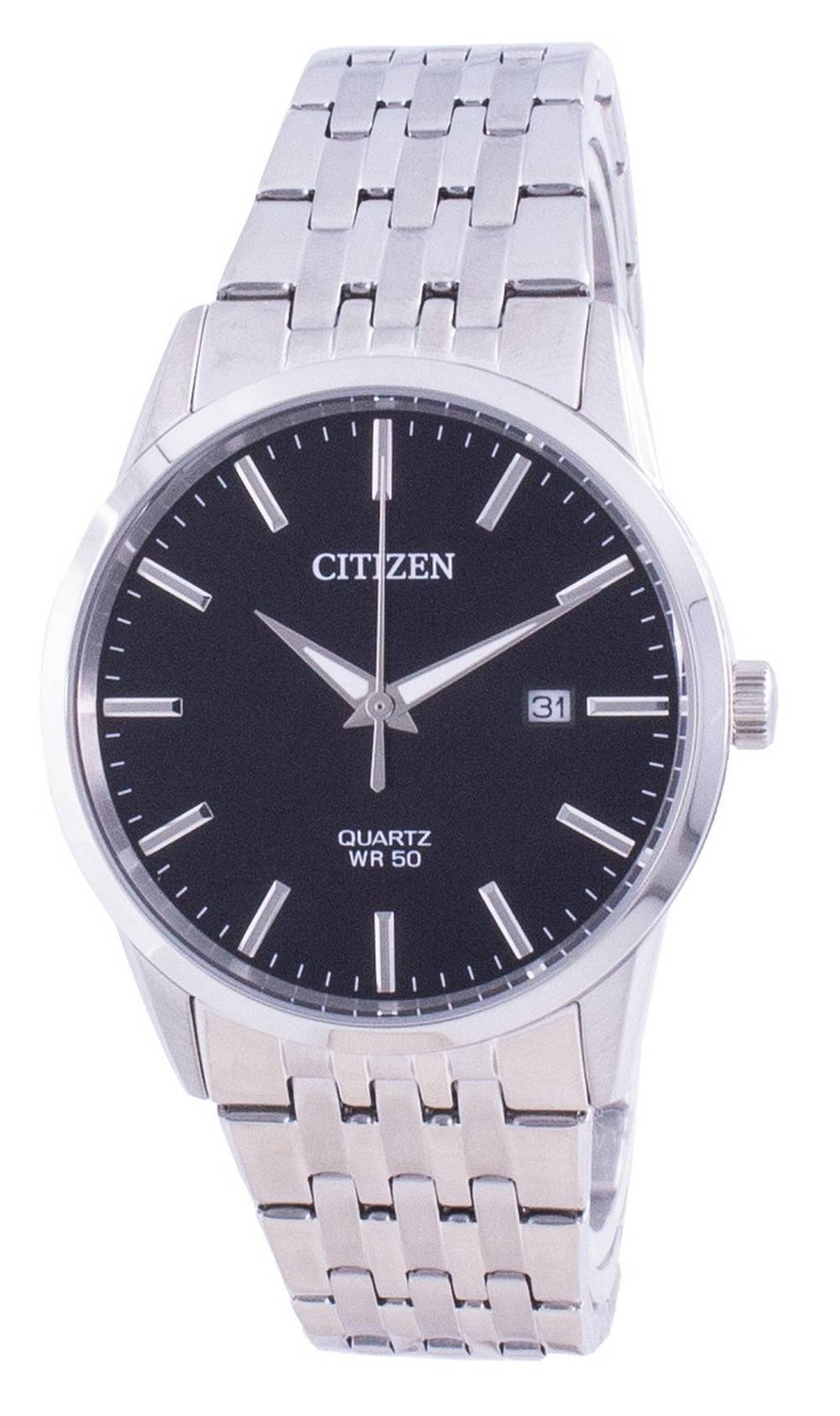 Citizen Black Dial rostfritt stål kvarts BI5000-87E herrklocka