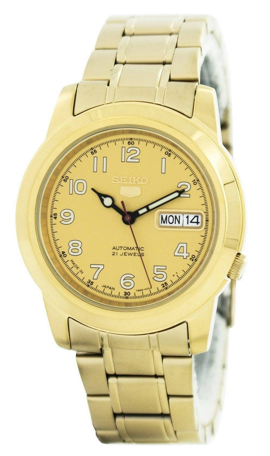 Seiko 5 Automatic 21 Jewels Japan Made SNKK38 SNKK38J1 SNKK38J Herrklocka