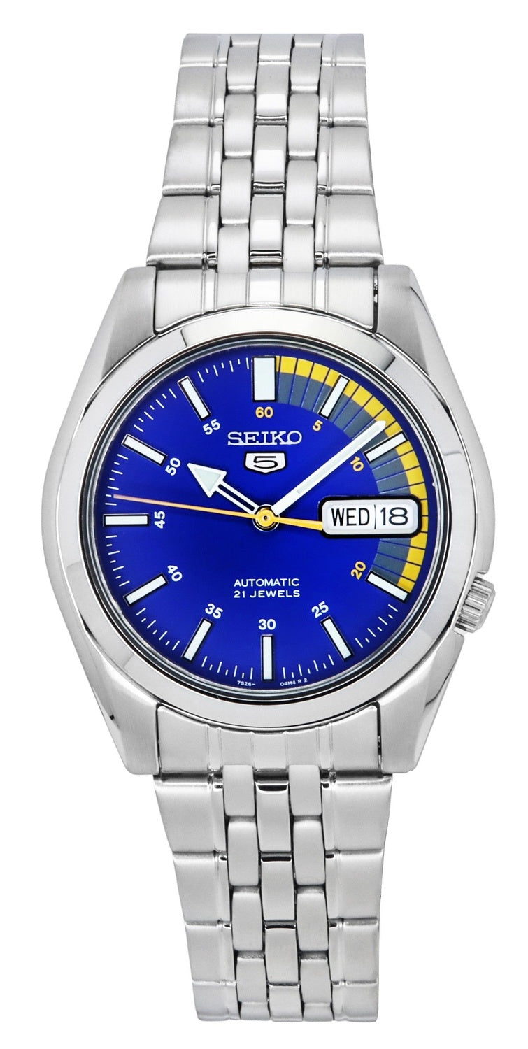 Seiko 5 Automatic 21 Jewels SNK371 SNK371K1 SNK371K Herrklocka