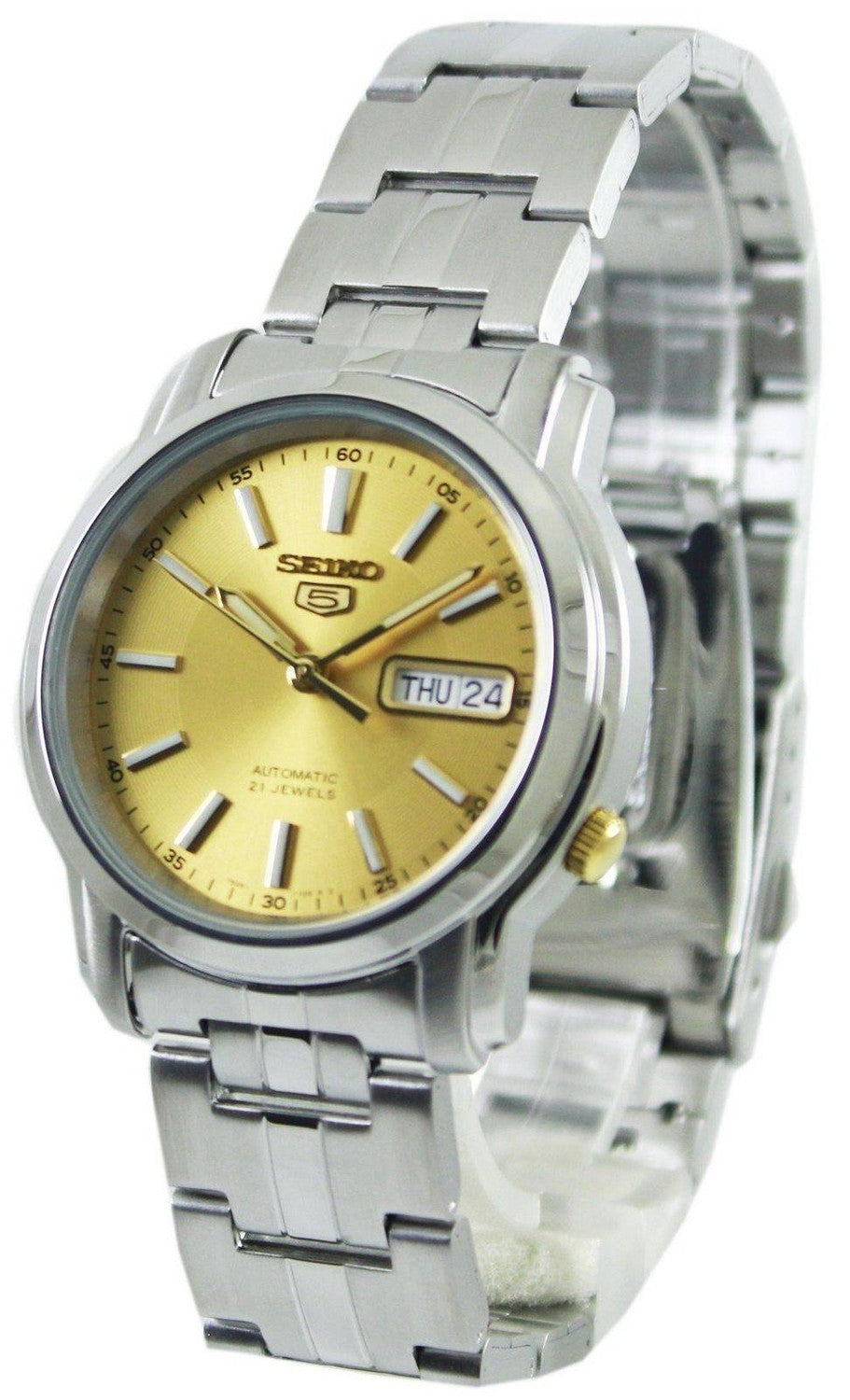 Seiko 5 Automatic 21 Jewels SNKL81 SNKL81K1 SNKL81K Herrklocka