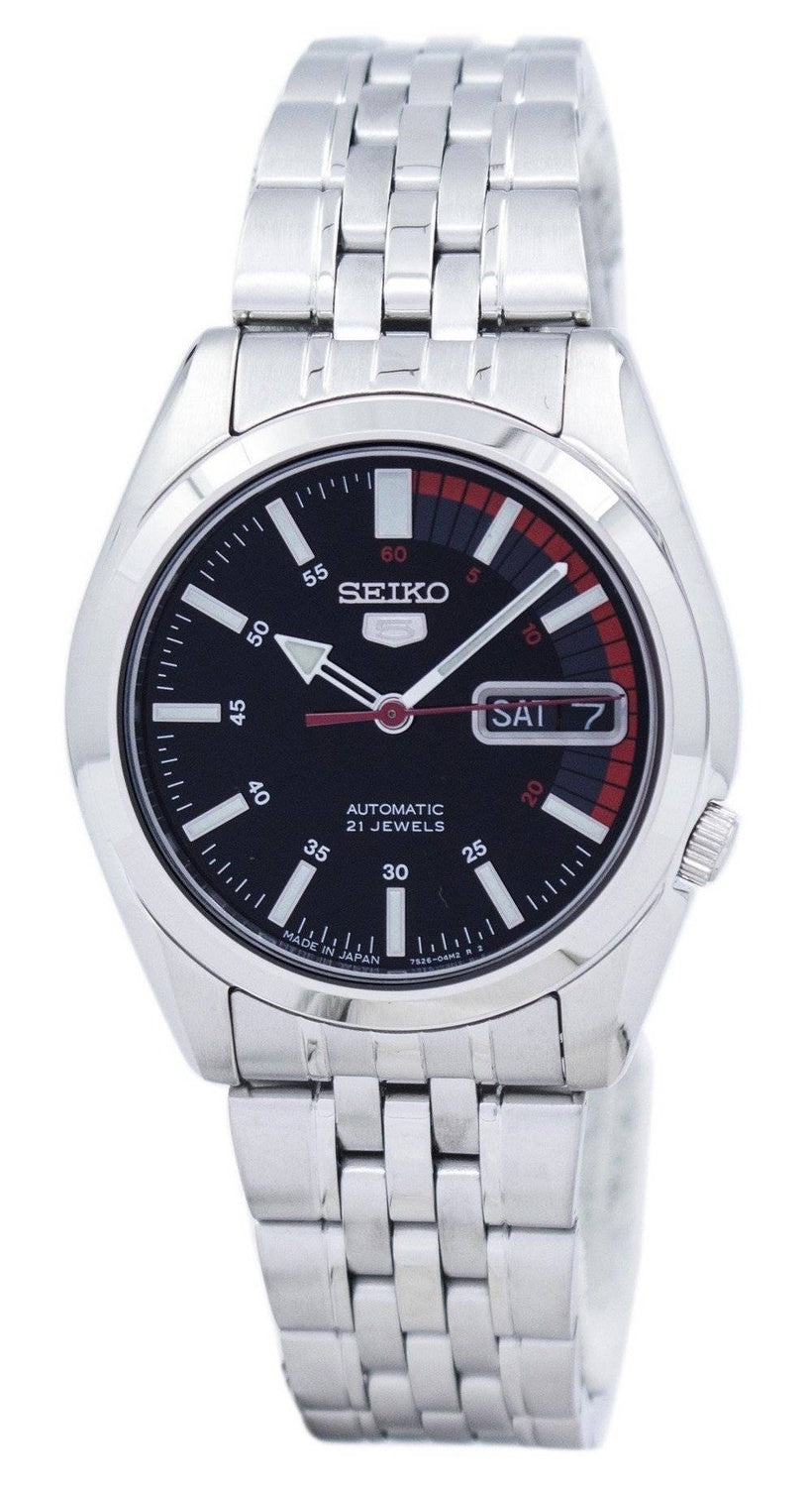 Seiko 5 Automatic Japan Made 21 Jewels SNK375 SNK375J1 SNK375J Herrklocka