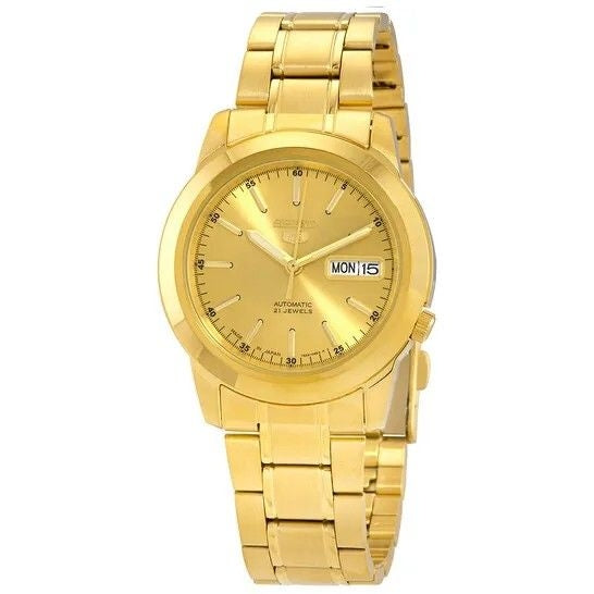 Seiko 5 Automatisk SNKE56 SNKE56J1 SNKE56J Japangjord herrklocka