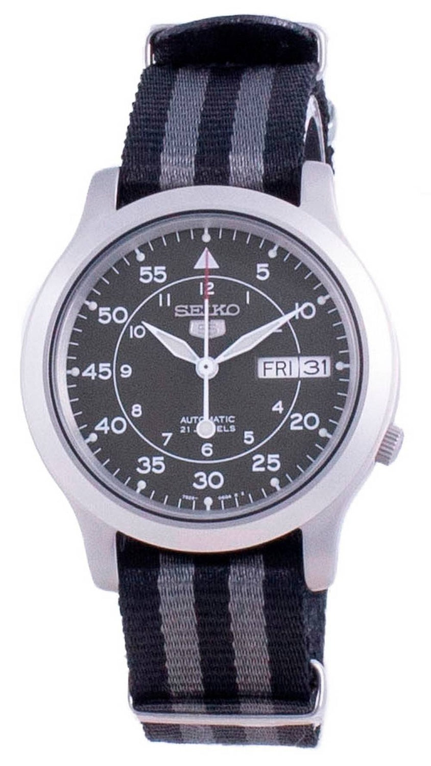 Seiko 5 Military SNK805K2-var-NATOS16 automatisk nylonarmband herrklocka