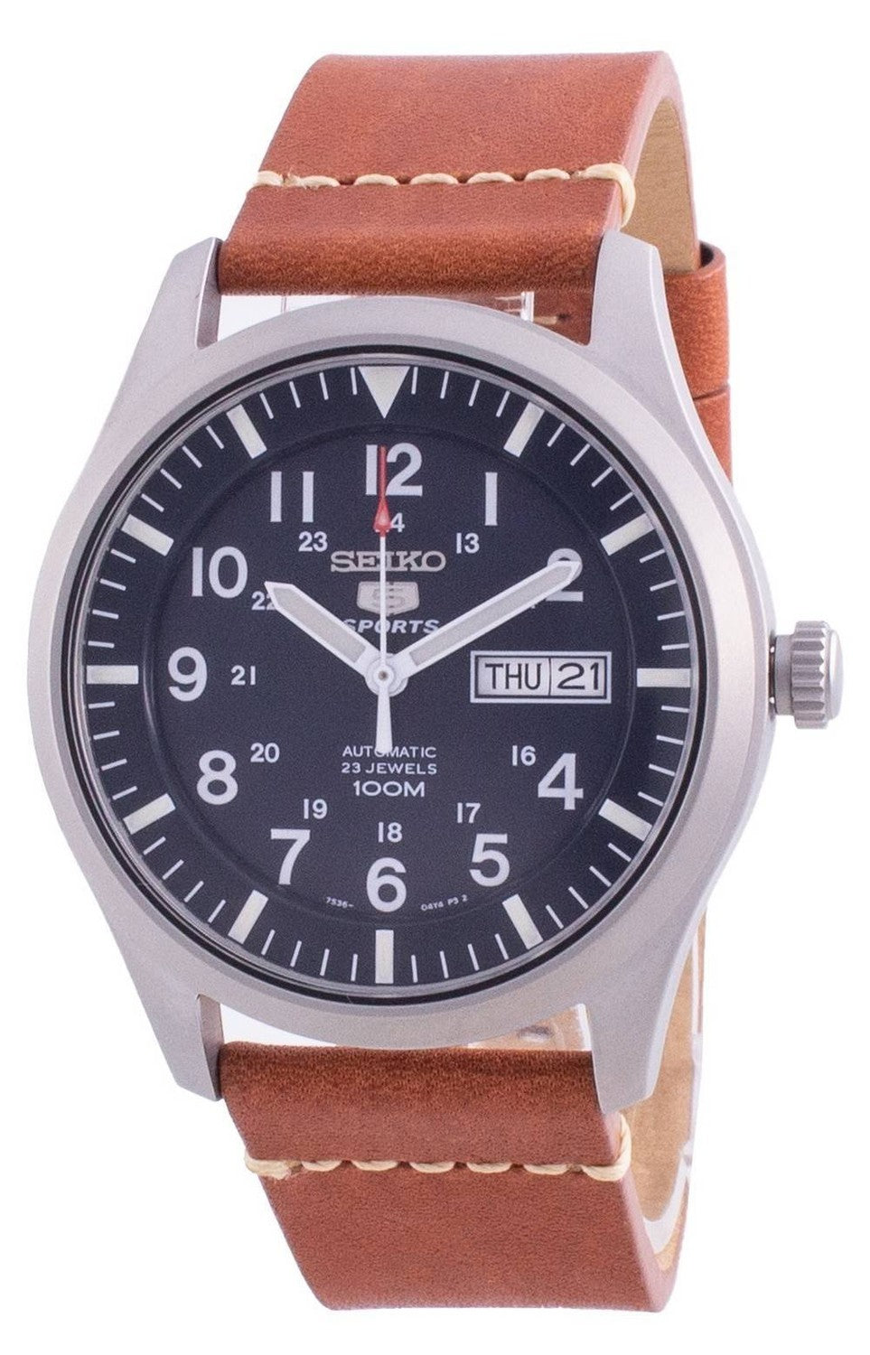 Seiko 5 Sports Blue Dial Automatisk SNZG11K1-var-LS21 100M herrklocka