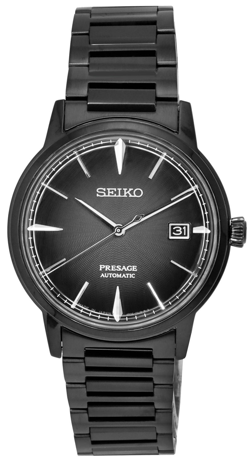 Seiko Presage Cocktail Time The Black Velvet Automatic SRPJ15 SRPJ15J1 SRPJ15J Herrklocka