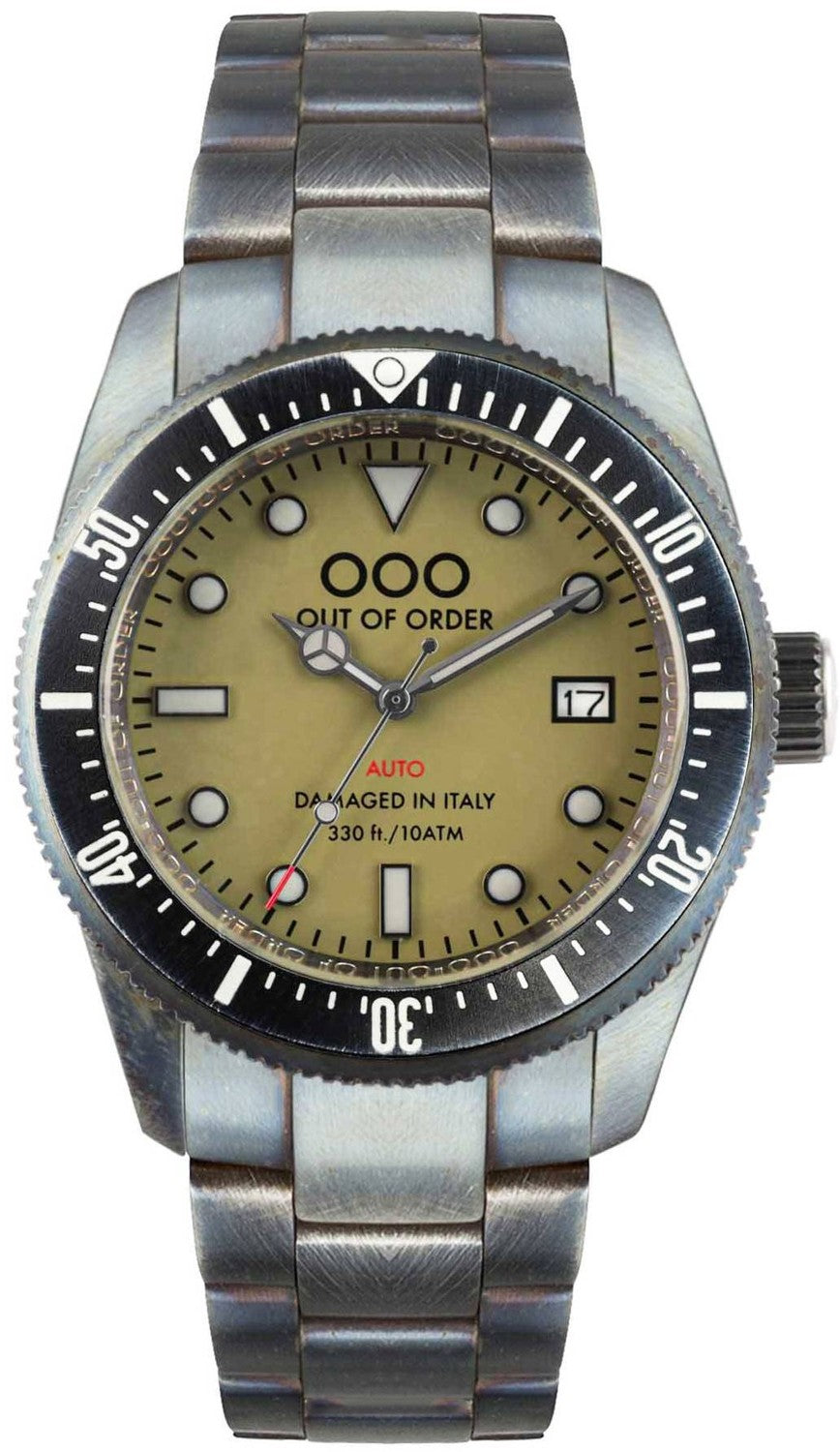 Ur funktion Green Auto 2.0 Superluminova C3 Urtavla Automatisk OOO.001-16.2.VE 100M herrklocka