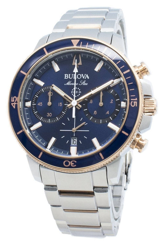 Bulova Marine Star 98B301 Chronograph Quartz herrklocka