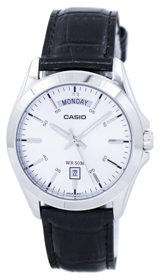 Casio Analog Silver Urtavla MTP-1370L-7AVDF MTP-1370L-7AV herrklocka