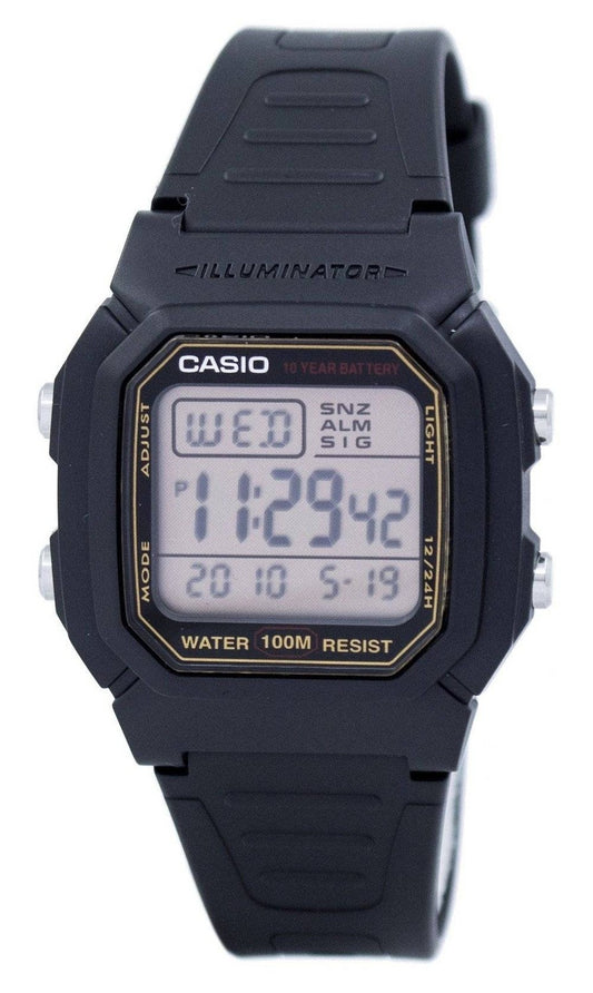 Casio Digital Alarm Illuminator W-800HG-9AVDF W-800HG-9AV herrklocka