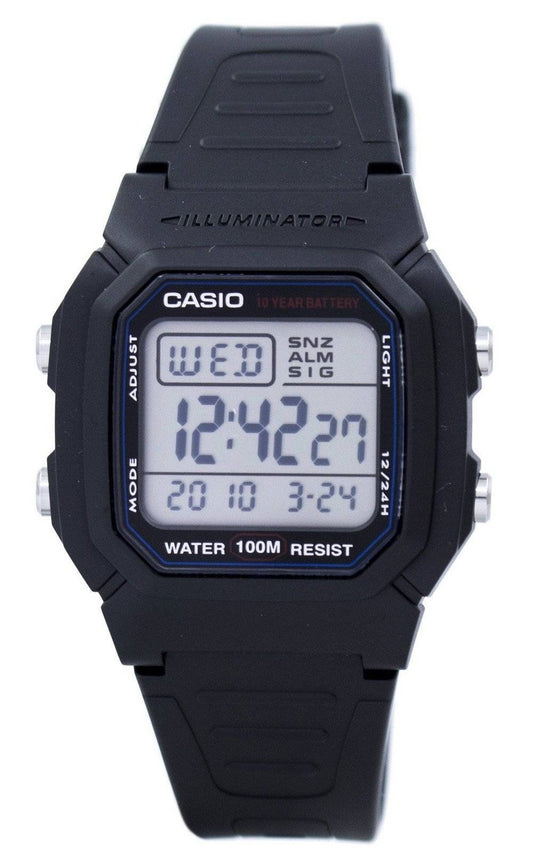 Casio Digital Classic Illuminator W-800H-1AVDF W-800H-1AV herrklocka
