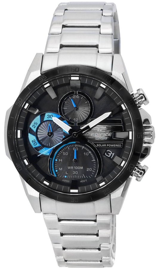 Casio Edifice Chronograph Analog Solar Powered EQS-940DB-1B EQS940DB-1B 100M herrklocka
