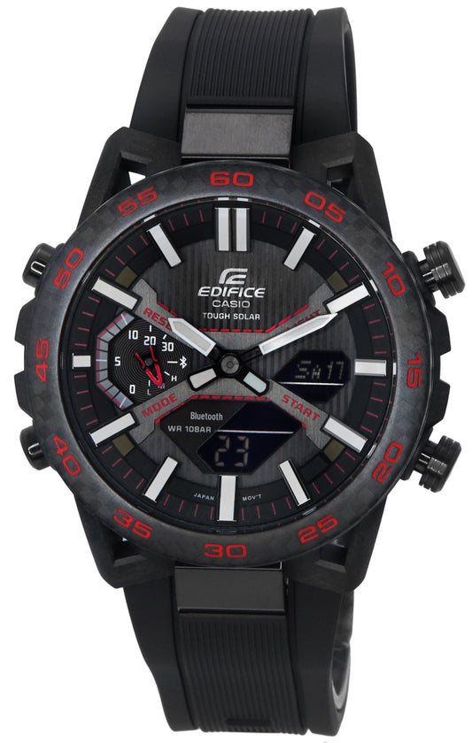 Casio Edifice Sospensione Mobile Link Analog Digital Solar ECB-2000PB-1A 100M herrklocka