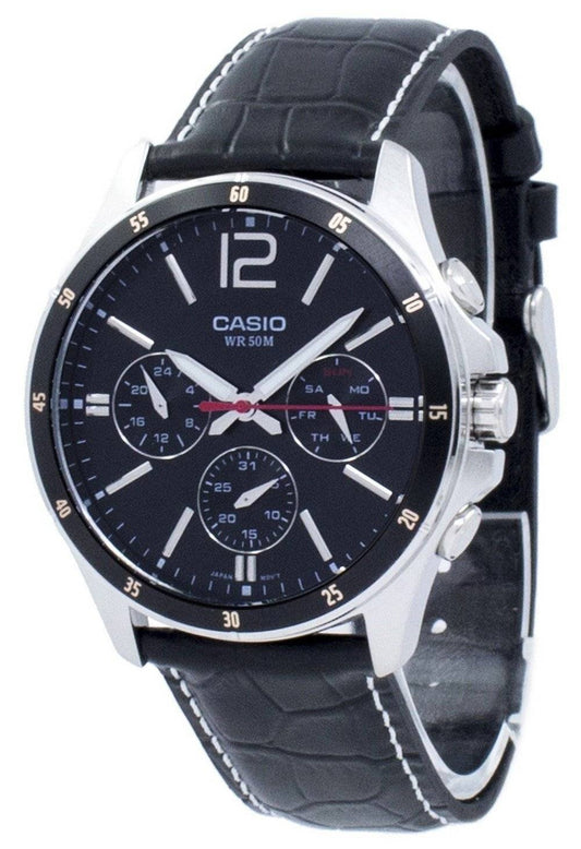 Casio Enticer Analog Quartz MTP-1374L-1AV MTP1374L-1AV herrklocka