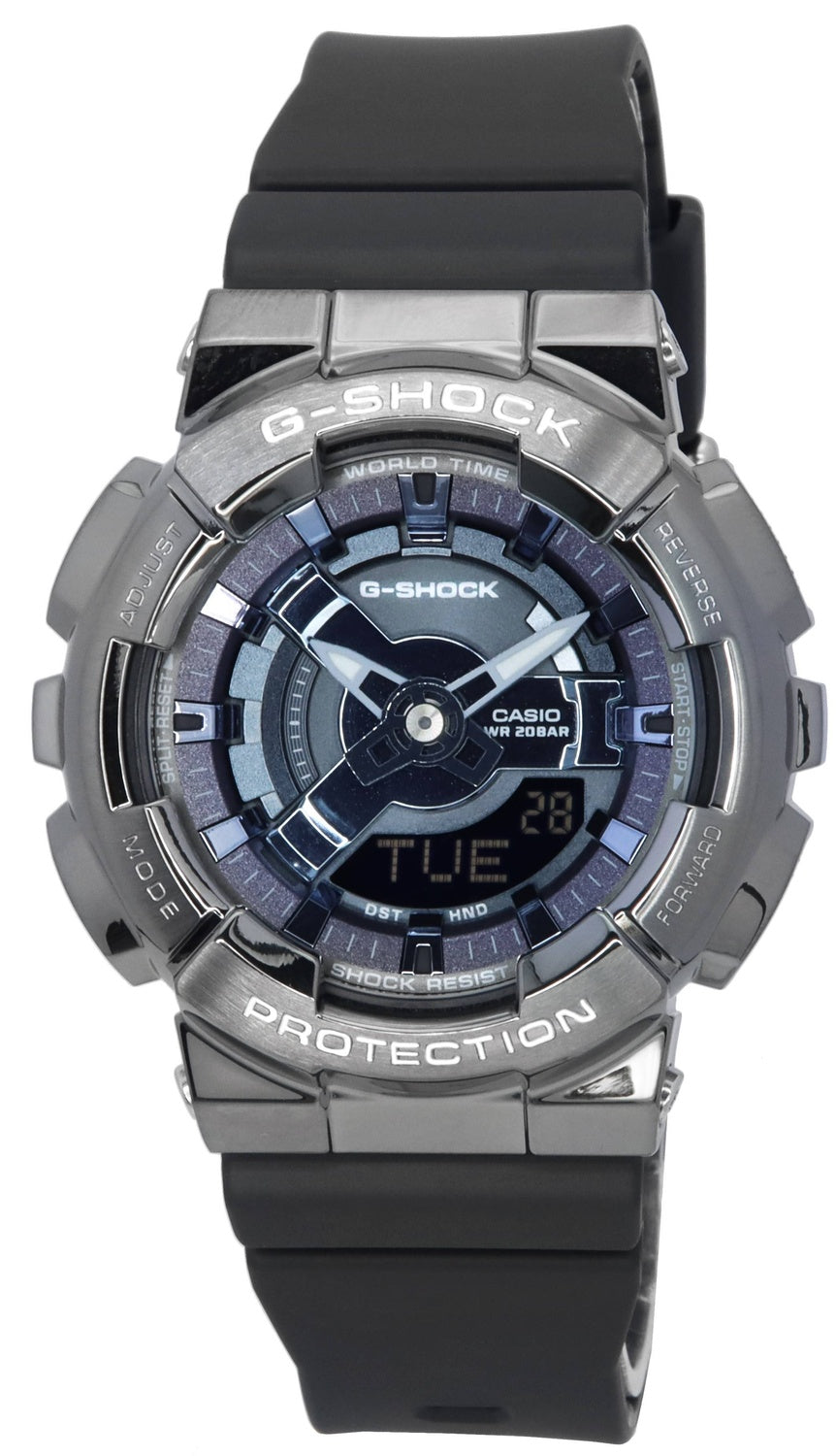 Casio G-Shock Analog Digital Quartz GM-S110B-8A GMS110B-8 200M Damklocka
