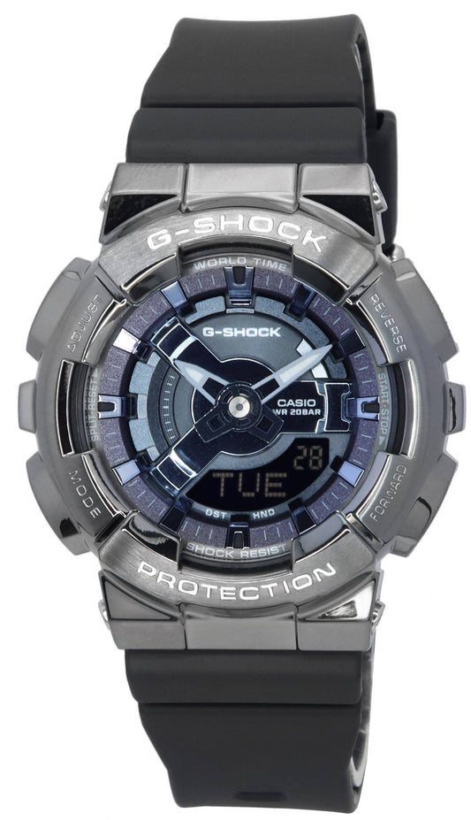 Casio G-Shock Analog Digital Quartz GM-S110B-8A GMS110B-8 200M Damklocka