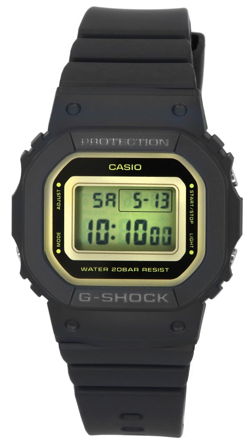 Casio G-Shock Digital Resin Armband Quartz GMD-S5600-1 GMDS5600-1 200M Damklocka