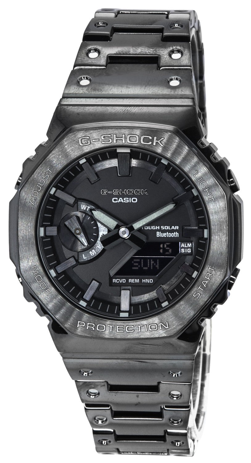 Casio G-Shock Full Metal Mobile Link Analog Digital Solar GM-B2100BD-1A 200M herrklocka