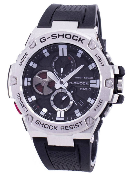 Casio G-Shock G-Steel Tough Solar Analog GST-B100-1A GSTB100-1A herrklocka