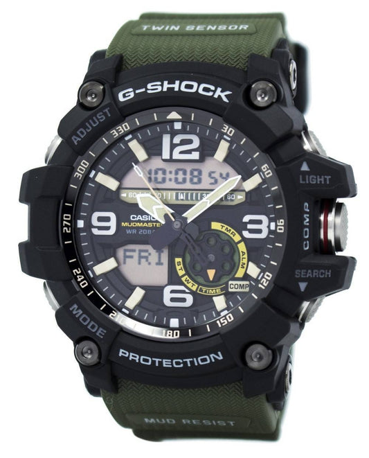 Casio G-Shock Mudmaster Analog Digital Twin Sensor GG-1000-1A3 GG1000-1A3 Herrklocka