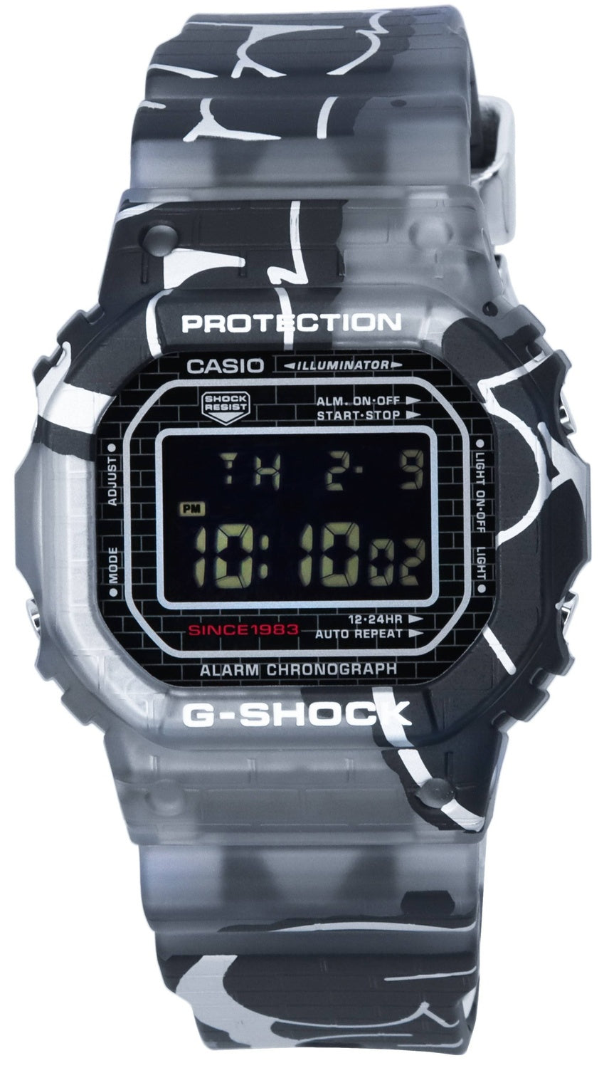 Casio G-Shock Street Spirit Digital Quartz DW-5000SS-1 DW5000SS-1 200M herrklocka