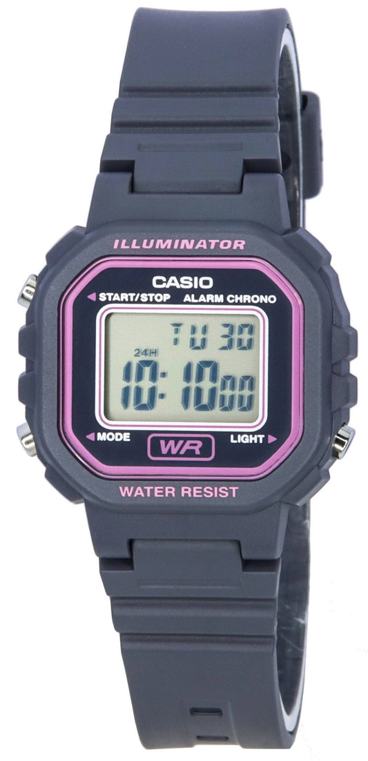 Casio POP Digital Black Dial Quartz LA-20WH-8A LA20WH-8 Damklocka