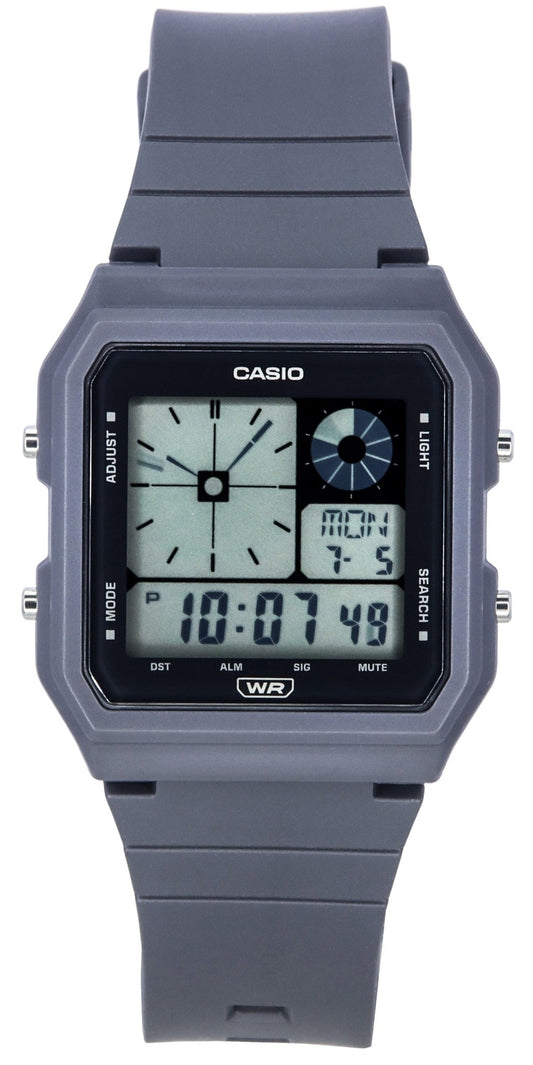Casio POP Digital grå hartsrem Quartz LF-20W-8A2 unisexklocka