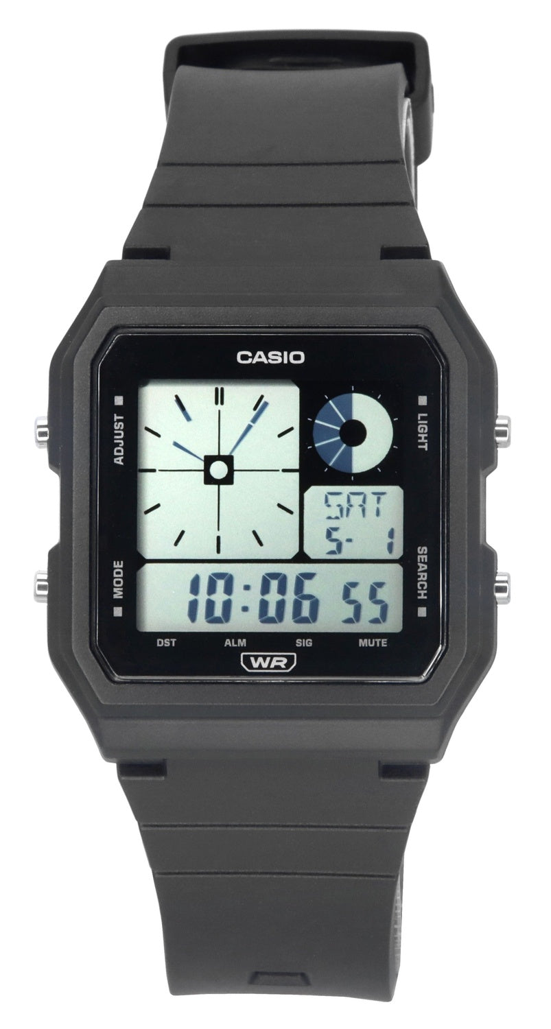 Casio POP Retro Vintage Digital Black Resin Armband Quartz LF-20W-1A unisexklocka