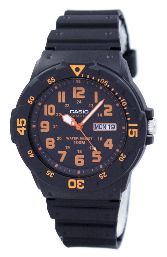 Casio Quartz Analog Black Dial MRW-200H-4BVDF MRW200H-4BVDF Herrklocka