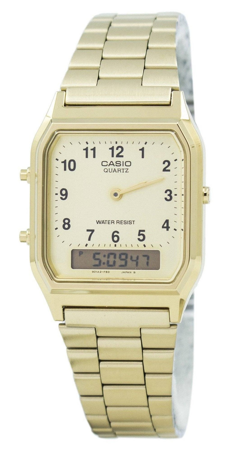 Casio Quartz Analog-Digital AQ-230GA-9B AQ230GA-9B herrklocka