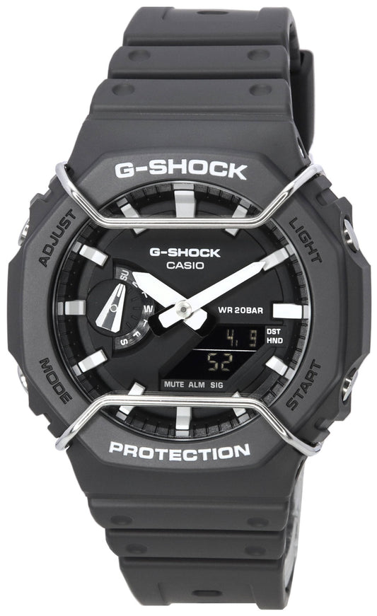 Casio Tone-i-Tone G-Shock Analog Digital Black Dial Quartz GA-2100PTS-8A GA2100PTS-8 200M herrklocka