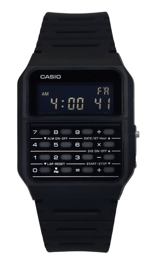 Casio Youth Data Bank CA-53WF-1B CA53WF-1B Kvarts unisexklocka