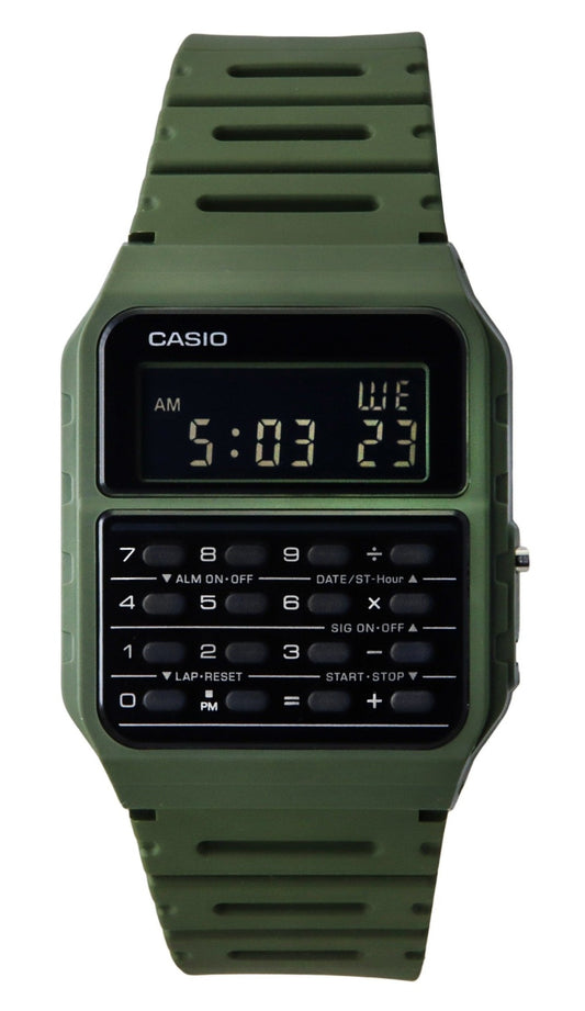 Casio Youth Data Bank CA-53WF-3B CA53WF-3B Kvarts unisexklocka