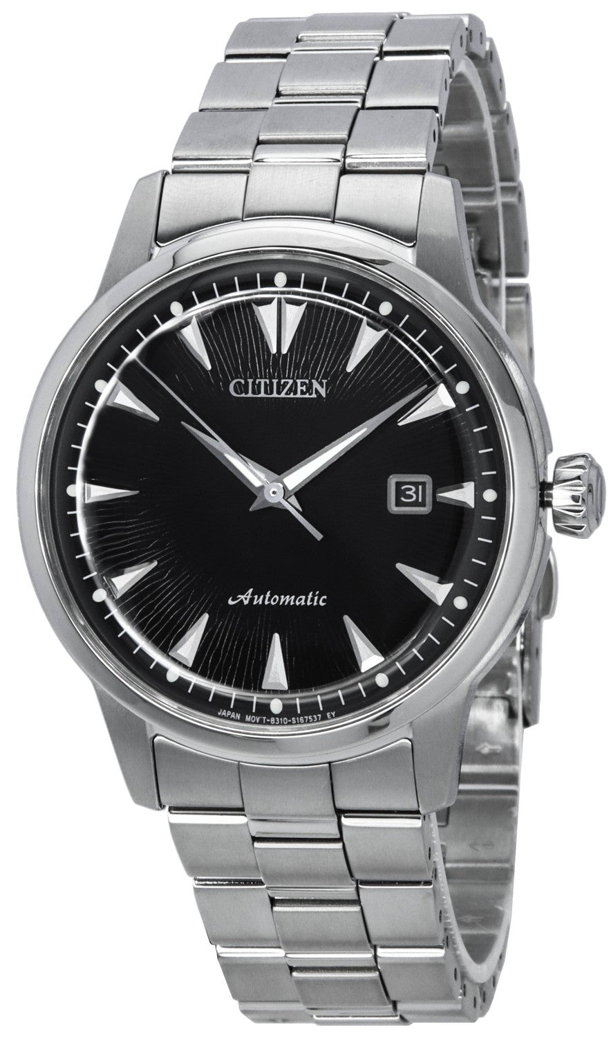 Citizen Kuroshio 64 Series Limited Edition rostfritt stål svart urtavla automatisk NK0001-84E herrklocka