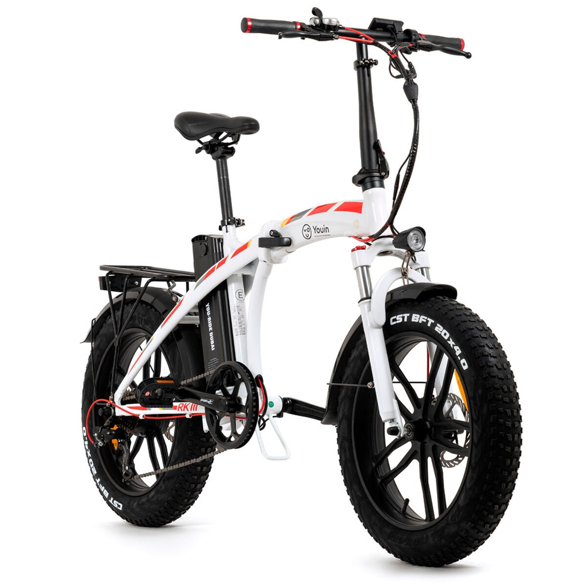 Elcykel Youin BK1600W DUBAI Vit 250 W 10000 mAh 20"