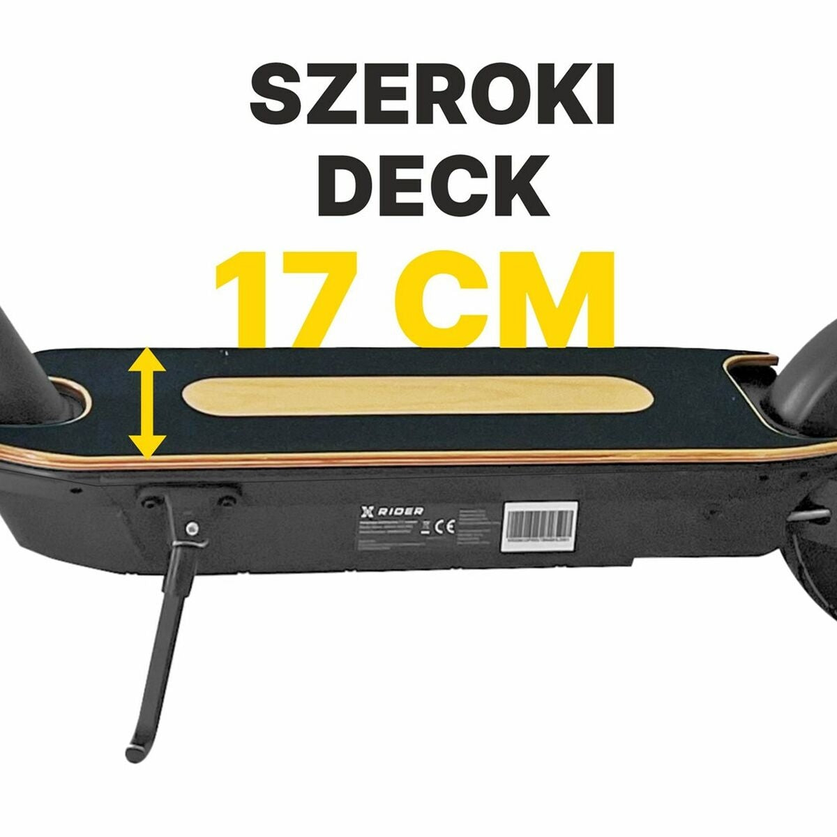 Elskoter Manta XRIDER M10 Pro Svart 500 W