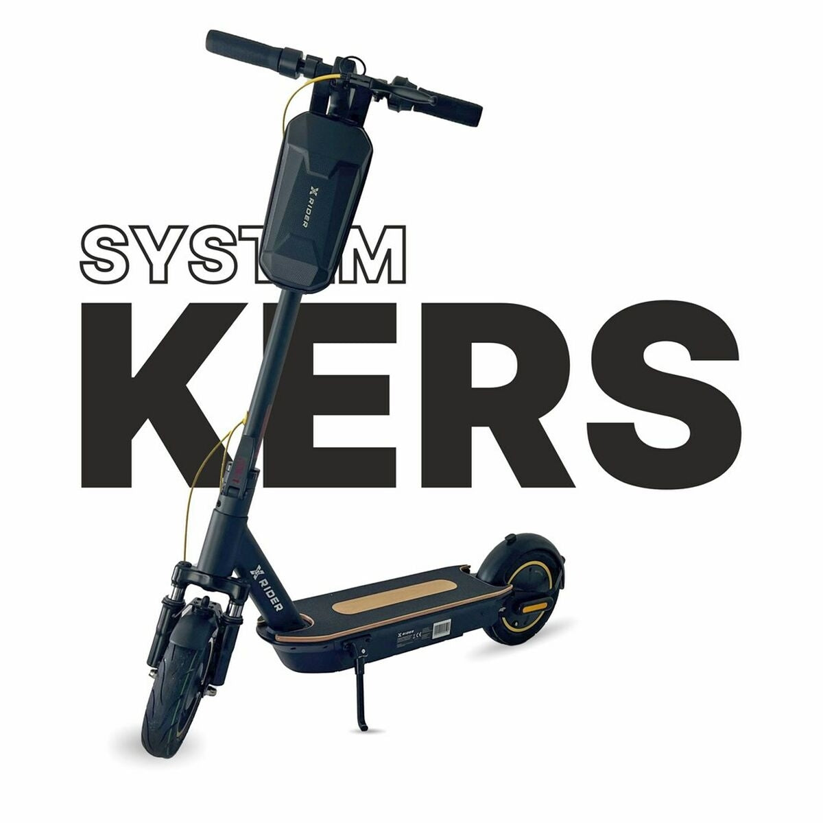 Elskoter Manta XRIDER M10 Pro Svart 500 W