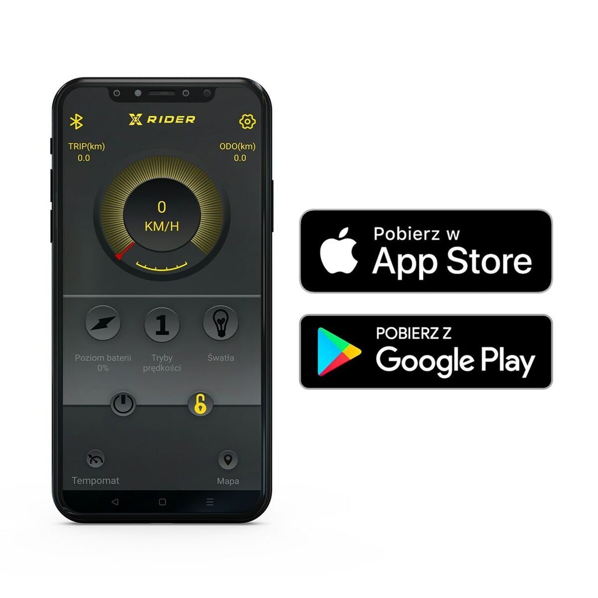 Elskoter Manta XRIDER M10 Pro Svart 500 W