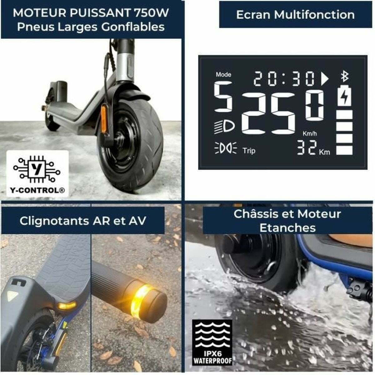 Elskoter Yeep.me 100a Sport