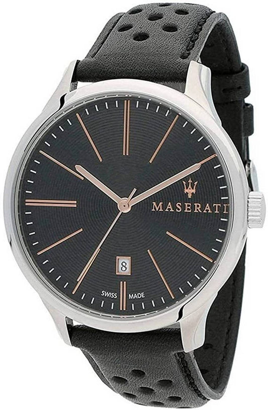 Maserati Attrazione Black Dial Quartz R8851126003 100M herrklocka