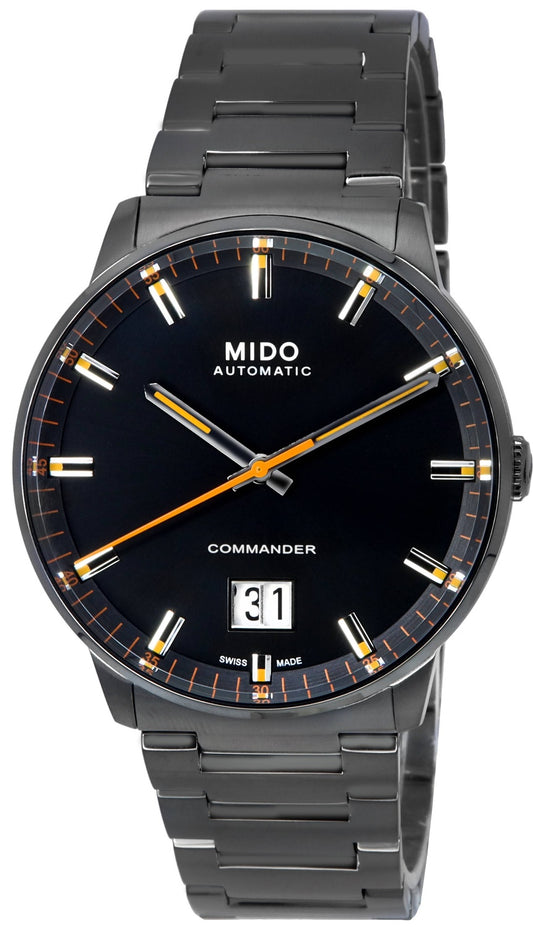 Mido Commander Big Date Black Dial Automatic M021.626.33.051.00 M0216263305100 Herrklocka