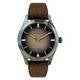 Out of Order 143 Brown Full Lume Superluminova Dial Quartz OOO.001-17.AZ 100M herrklocka