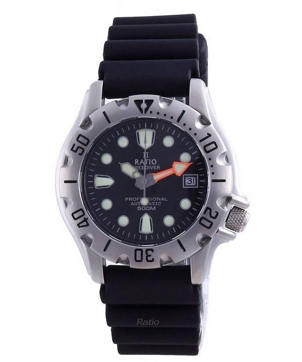 Ratio FreeDiver Professional 500M Sapphire Automatic 32BJ202A-BLK herrklocka