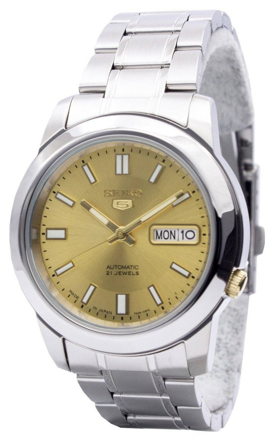 Seiko 5 Automatic 21 Jewels Japan Made SNKK13 SNKK13J1 SNKK13J Herrklocka