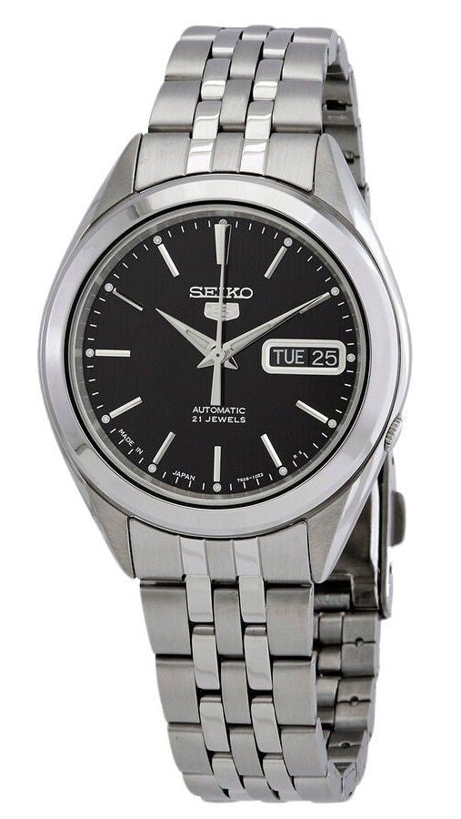 Seiko 5 Automatic 21 Jewels Japan Made SNKL23 SNKL23J1 SNKL23J Herrklocka